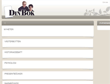 Tablet Screenshot of dinbok.se